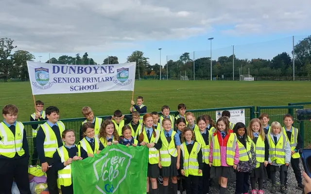 Dunboyne Senior Primary School visiting the club